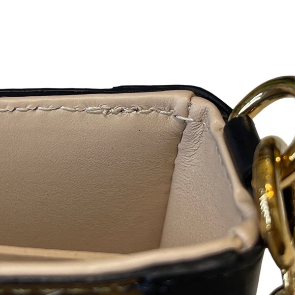 Louis Vuitton Reverse Monogram Essential Trunk Mini Bag R98571 Chain w Carabiner - Picture 9 of 16